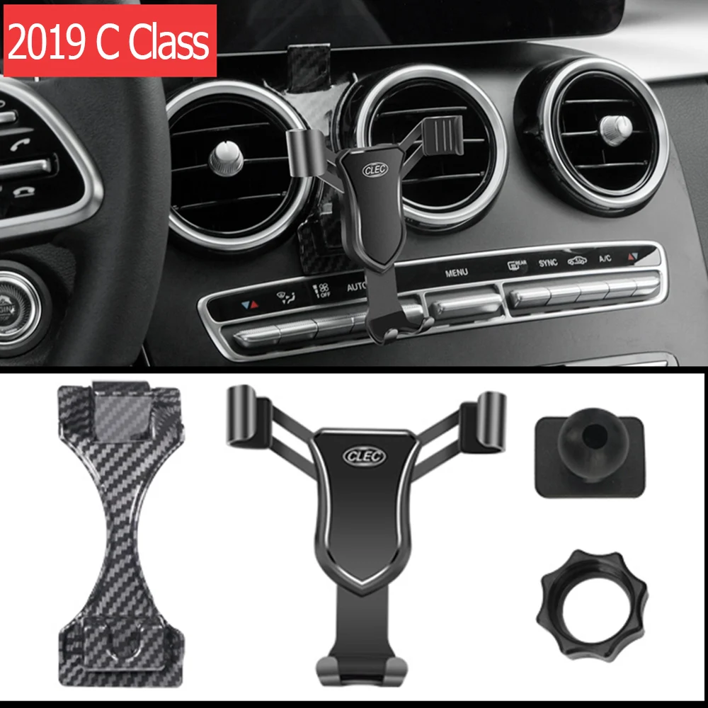 Автомобильный держатель для телефона Mercedes-Benz 2019 C Class C180 C250 C300 C200d W205 автомобильный
