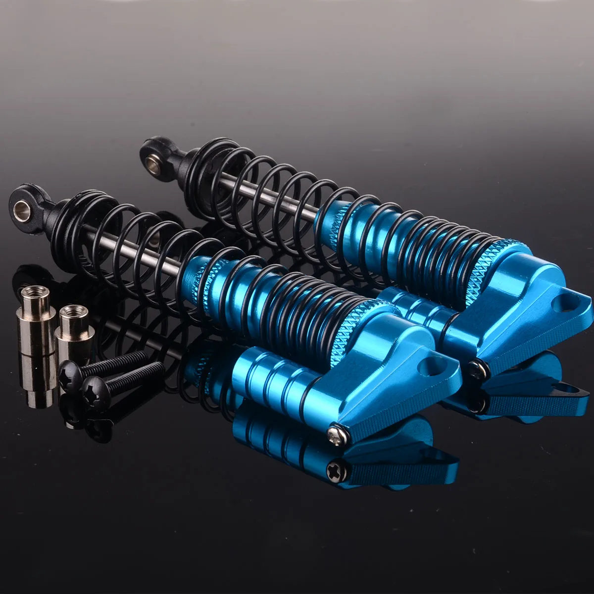 2P RC алюминиевая двойная подвеска регулируемые удары Piggyback 105 мм золото 108004 |