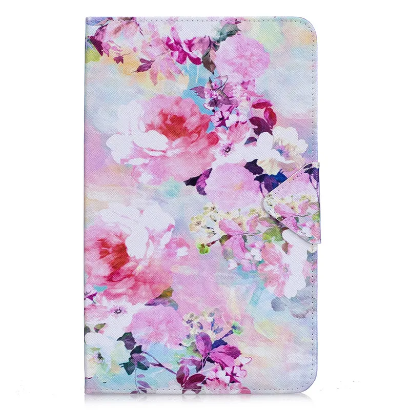 Кожаный чехол Wekays для samsung Tab A6 10,1 T580 с мультяшным котом для samsung Galaxy Tab A 6 10,1 T585 T580 SM-T585 чехол s