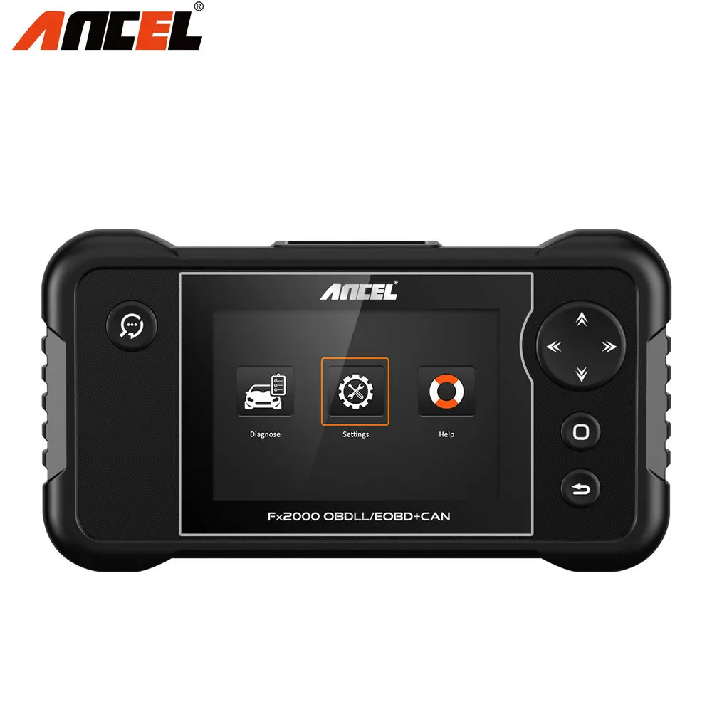 ANCEL FX2000 OBDII Automotive Scanner ENG TCM ABS SRS Engine Code Reader Multi Languages OBD2 EOBD Diagnostic Tool Free upgrade |