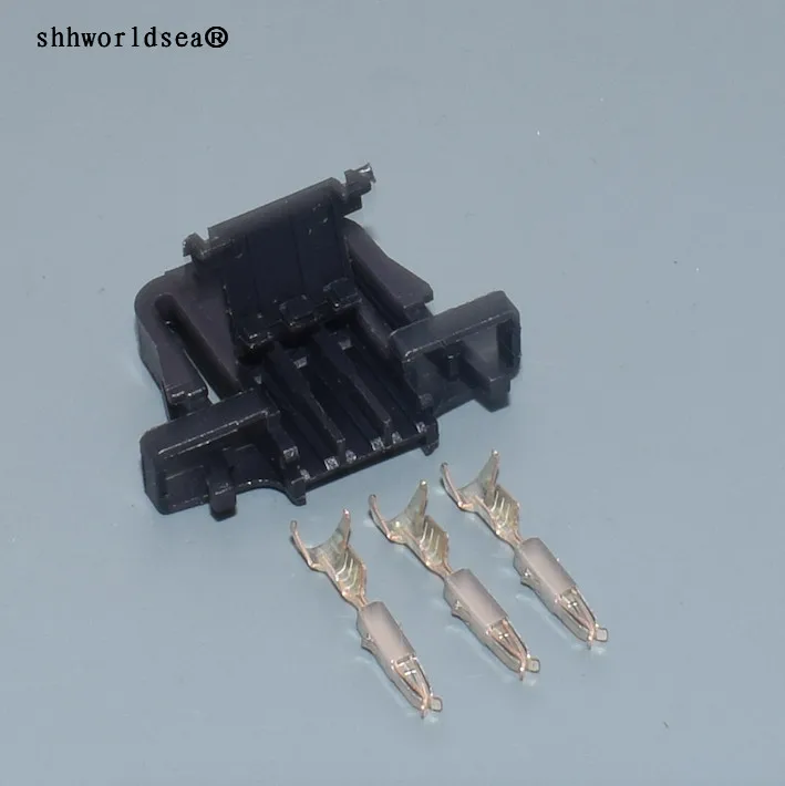 

shhworldsea 5/30/100sets 1.5mm 3p auto connector 3B0972703 for VW audi