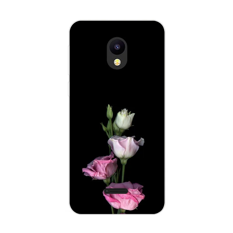 Чехол для Meizu C9 Pro мягкий чехол из ТПУ с рисунком сливы синего цвета защитный