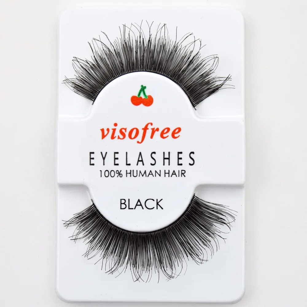 Накладные ресницы ручной работы натуральные 100% человеческие пушистые накладные