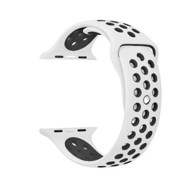 Спортивный силиконовый ремешок BUMVOR для Apple watch nike 44/40 мм и 42/38 браслет наручный iwatch