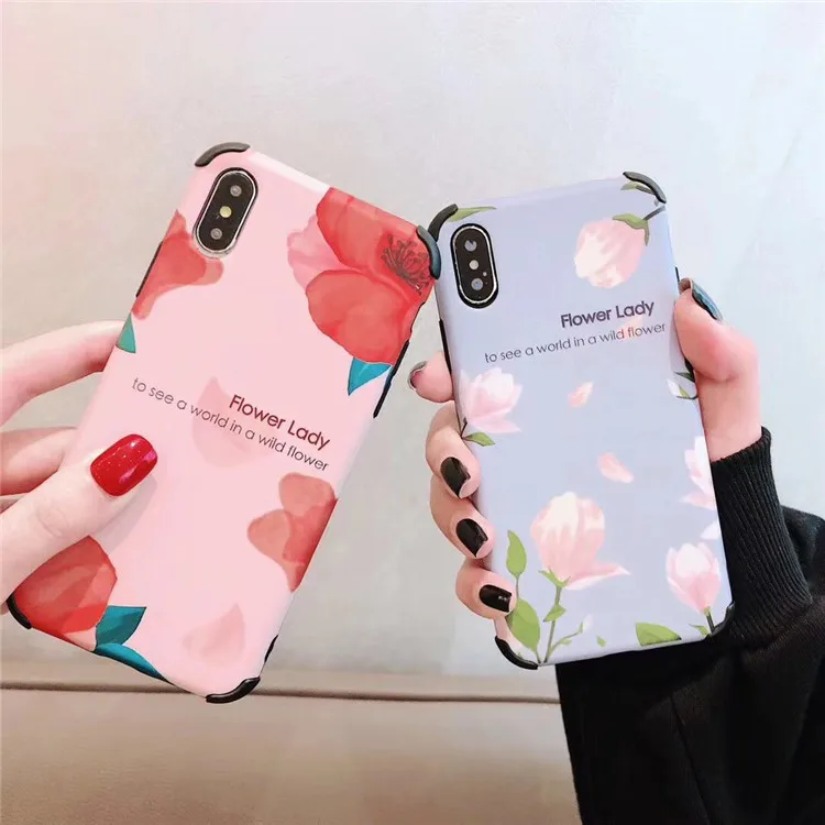 Ретро книги по искусству письмо цветок корейский чехол для iPhone X Xs XR XSmax 7 Puls 6 S 8