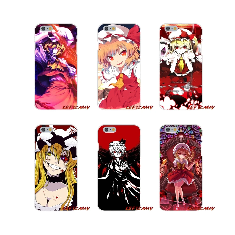 Аниме touhou scarlet girl аксессуары чехлы для телефонов Чехлы Samsung Galaxy S3 S4 S5 MINI S6 S7 edge S8 S9