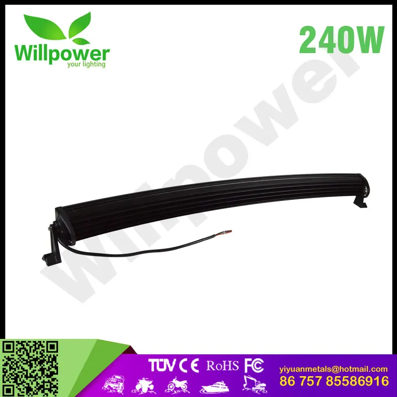 Высококачественный светодиодный рабочий светильник бар 240 Вт комбинированный