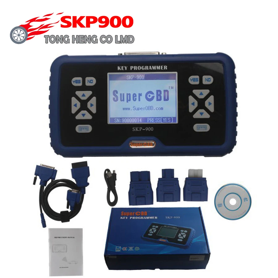 DHL Бесплатная лучший SuperOBD SKP 900 V4.3 ручной OBD2 Авто ключевой программист SKP900