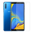 Защитная пленка для Samsung Galaxy A7, A9, 2018, A50, A30, A70, A90, A60, A40, A80, A90, S10e, M10, M20 с белым краем