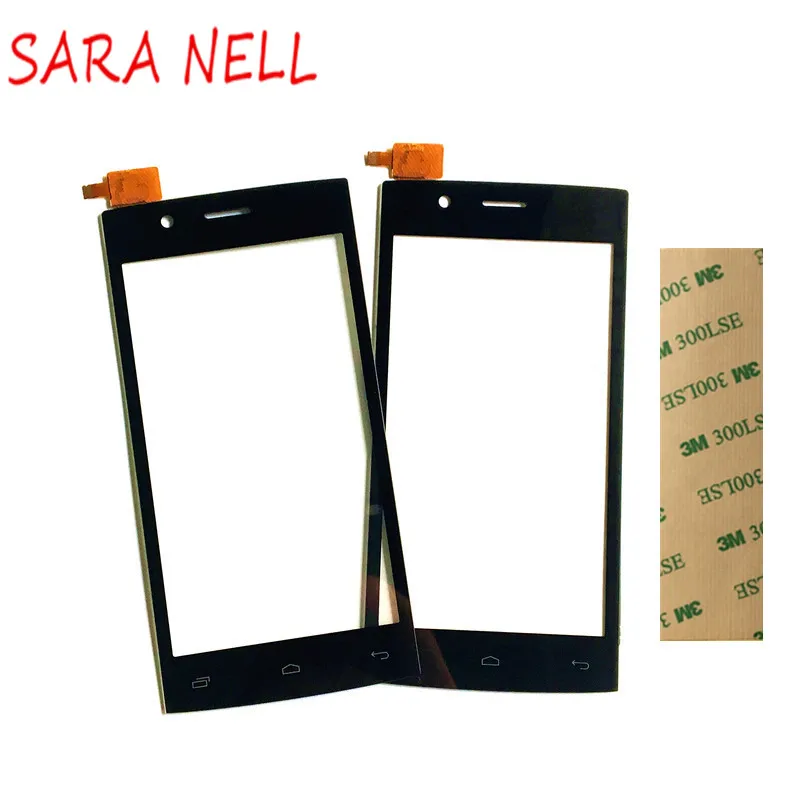 Sara NELL сенсорный экран для Телефона Fly FS451 FS 451 дигитайзер Передняя стеклянная