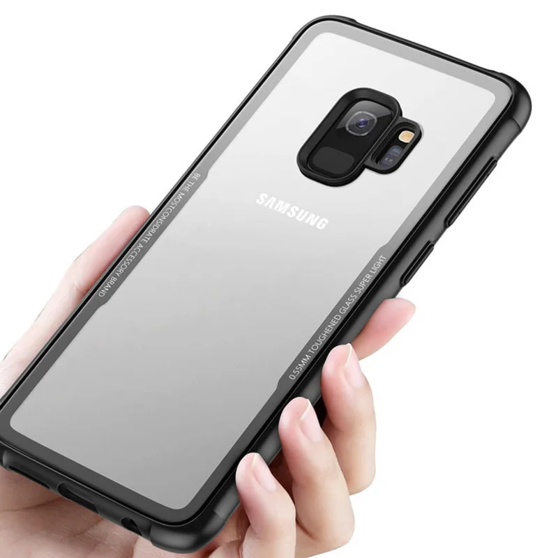 Чехол toraise для samsung Galaxy S9 чехол из прозрачного стекла силиконовая Задняя накладка