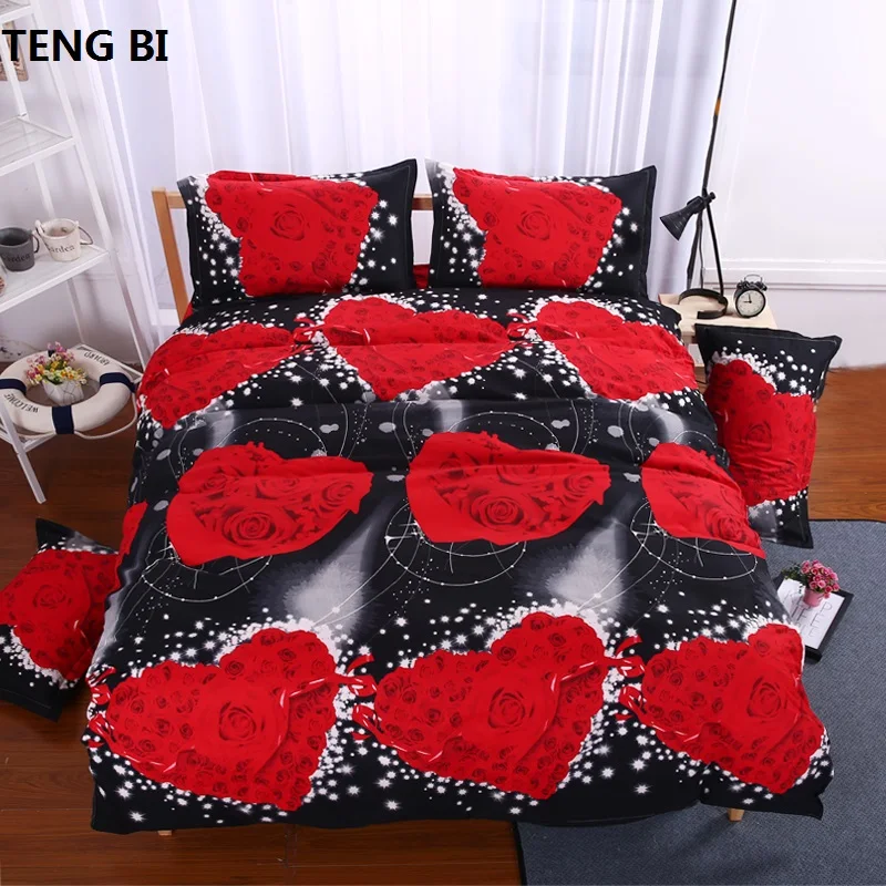 3d bedding sets Butterfly Marilyn Monroe Leopard rose bedclothes duvet cover sheet Queen king twin panda bedspread bed linen