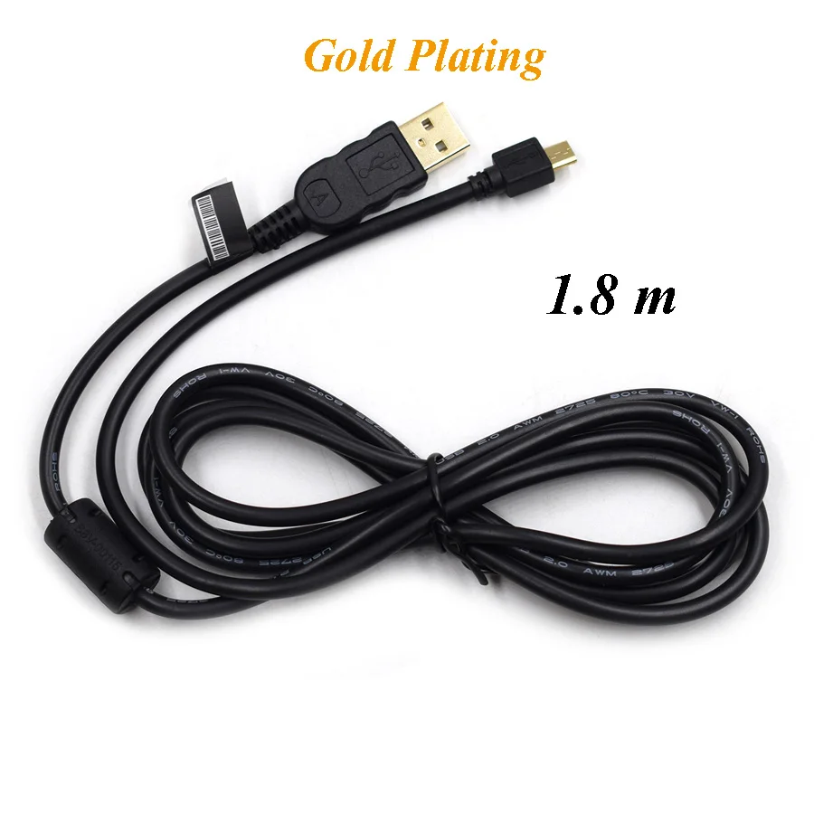 Позолоченный PS4 Slim Pro Micro usb зарядный кабель для передачи данных для sony Playstation 4 игровой контроллер и другое USB устройство