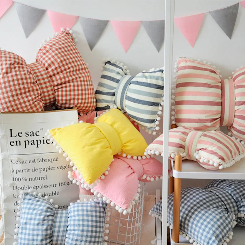 2017 INS Горячая Подушка бант удобный диван для спальни гостиной подарит вашей