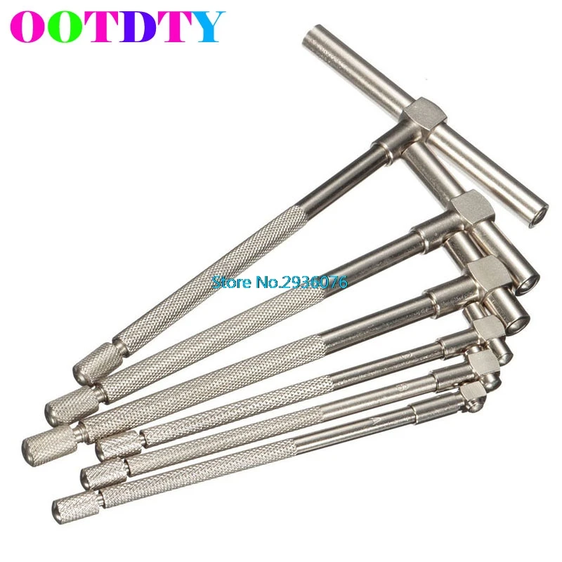 

6Pcs/Set Telescopic Gauge Set Micrometer Measurement Bore Engineers Kit 8-150mm MY8_10