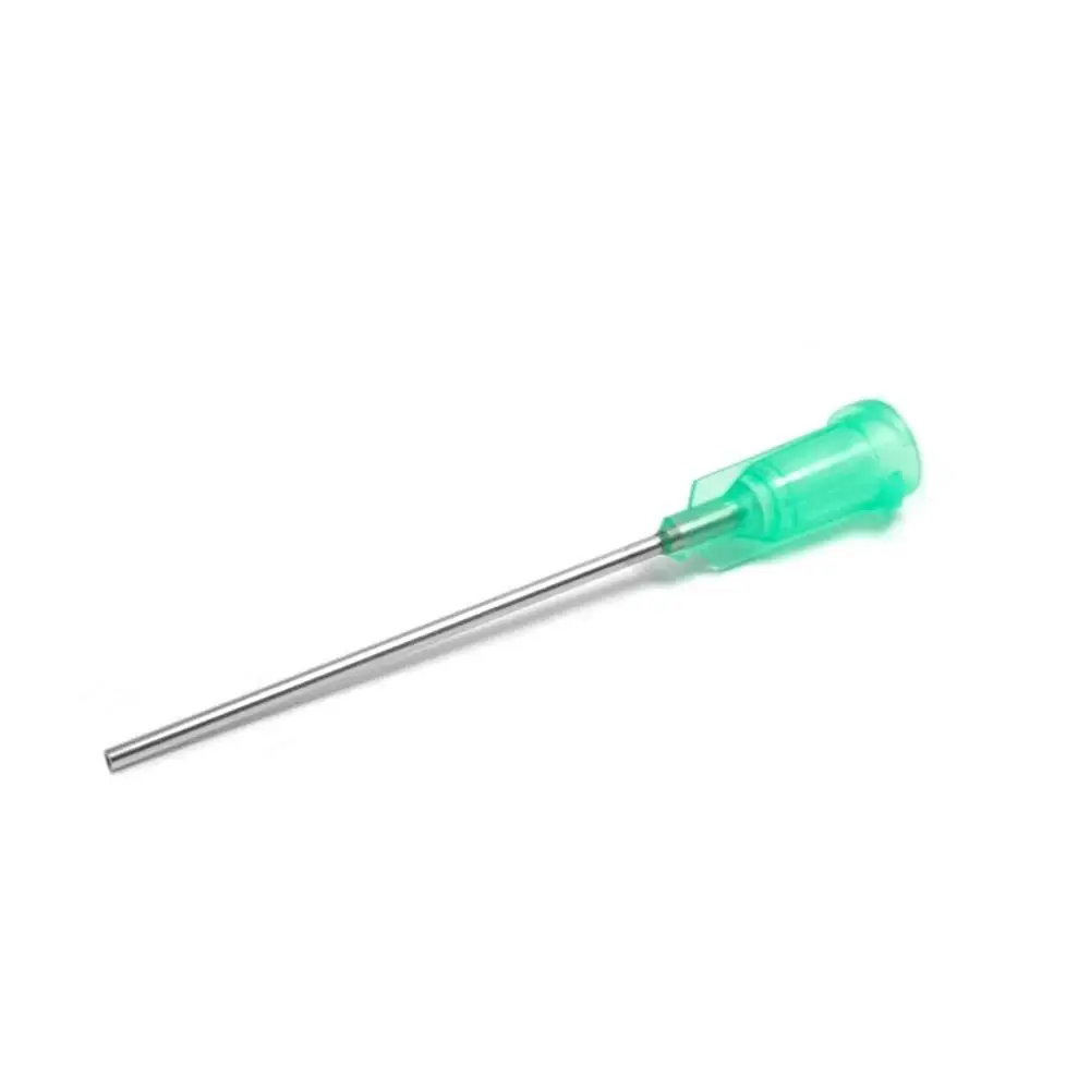 Тупой наконечник дозирующие иглы с фиксатором Luer 18 калибр 1 5 дюйма/38 мм.