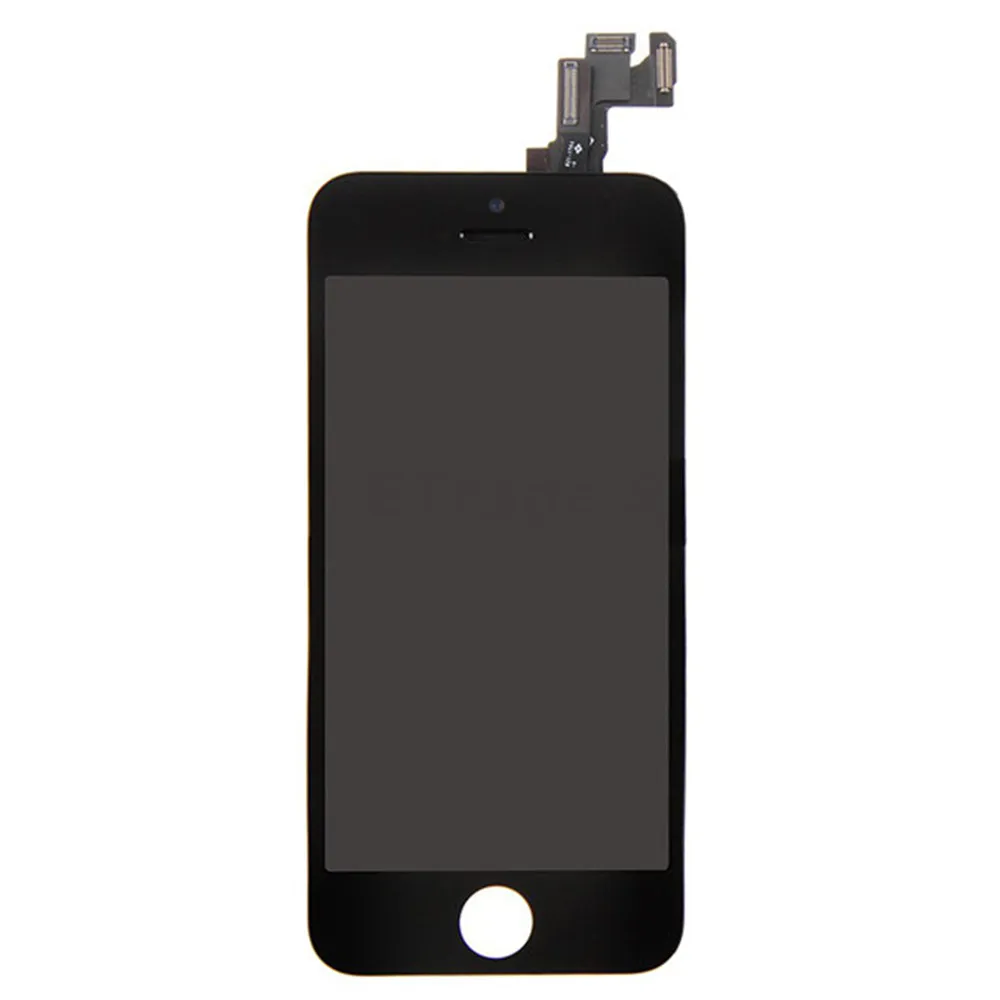 AAA для Iphone 5S ЖК-дисплей в сборе с сенсорным экраном комплекте домашней кнопкой и