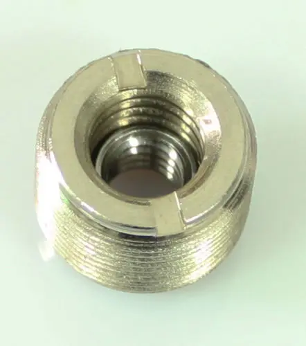 Новый блок для микрофона с винтовой резьбой 1/4 &quotдо 5/8&quot адаптер|1/4 thread|threading