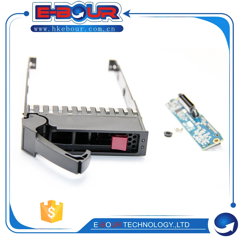 5 шт./лот для HP 3 ''MSA2012 MSA2000 SAS HDD Caddy кронштейн с SATA FC разъемом адаптер P/N 79 00000523