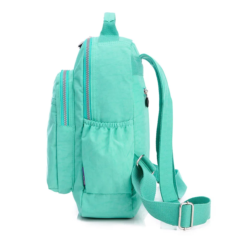 Популярный водонепроницаемый нейлоновый женский рюкзак 2016 школьные сумки в
