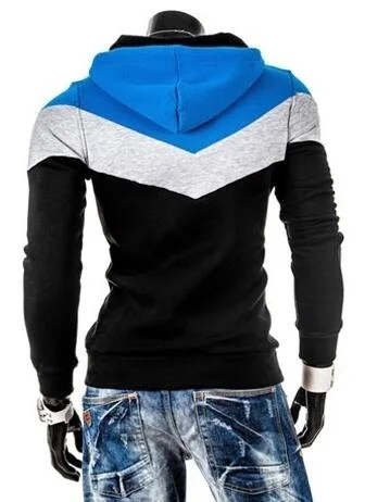Zogaa Новый демисезонный для мужчин's толстовки и кофты Slim Fit повседневное хлопок
