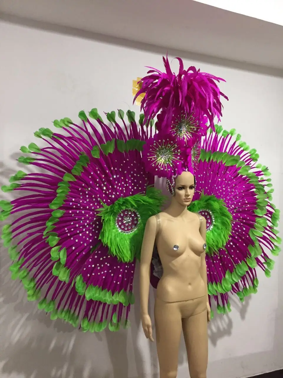 Аксессуары латинские танцы Самба модные изысканные головные уборы Перья Изящные