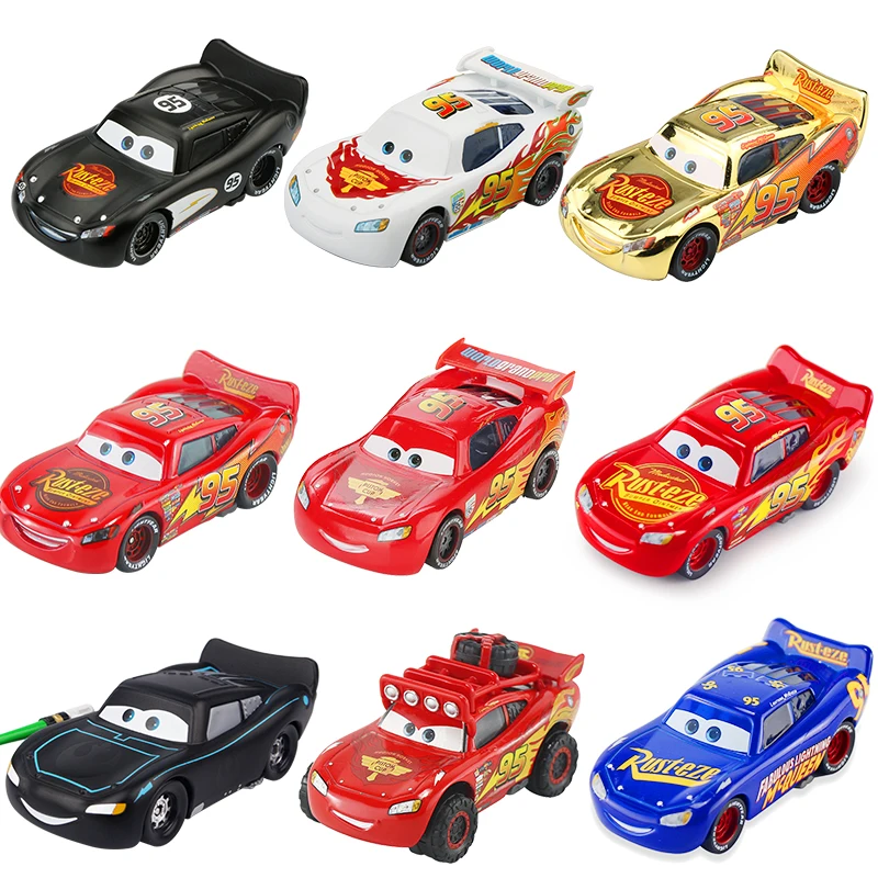 

Disney Pixar Cars 3 2 потрясающая серебристая молния Маккуин, внедорожник 1:55 литой металлический сплав, модель автомобиля, подарок на день рождения, ...