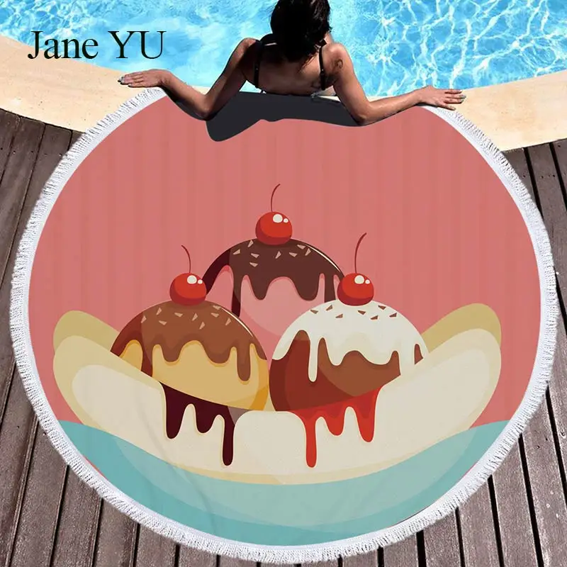 Коврик для пикника JaneYU macaron геометрический гобелен с кисточками пляжное