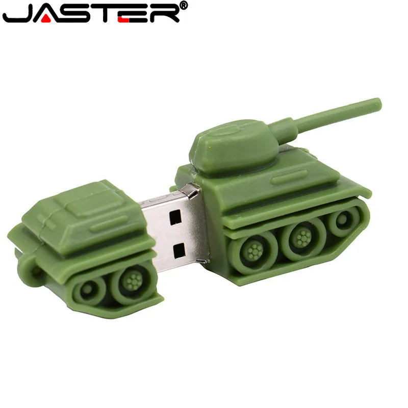 

JASTER Pen Drive Cartoon USB Flash Drive 4GB 8GB16GB 32GB 64GB Tank Memory Stick Thumb Drive Flash Memory Pendrive Gifts