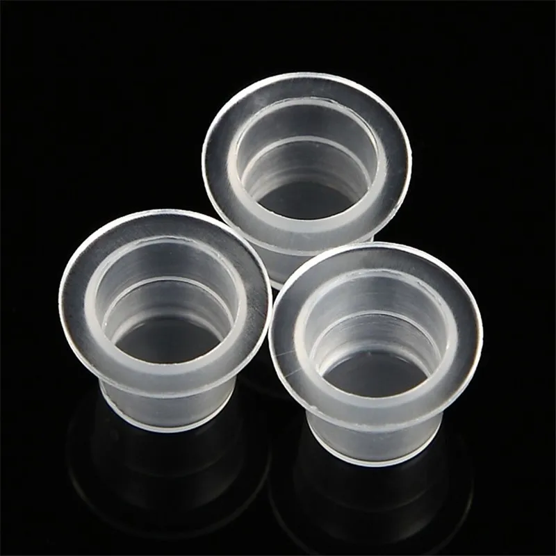 

Tattoo Ink Cups Tattoo Cap Permanent Makeup Pigment Container Caps Disposable Tattoo Accessory