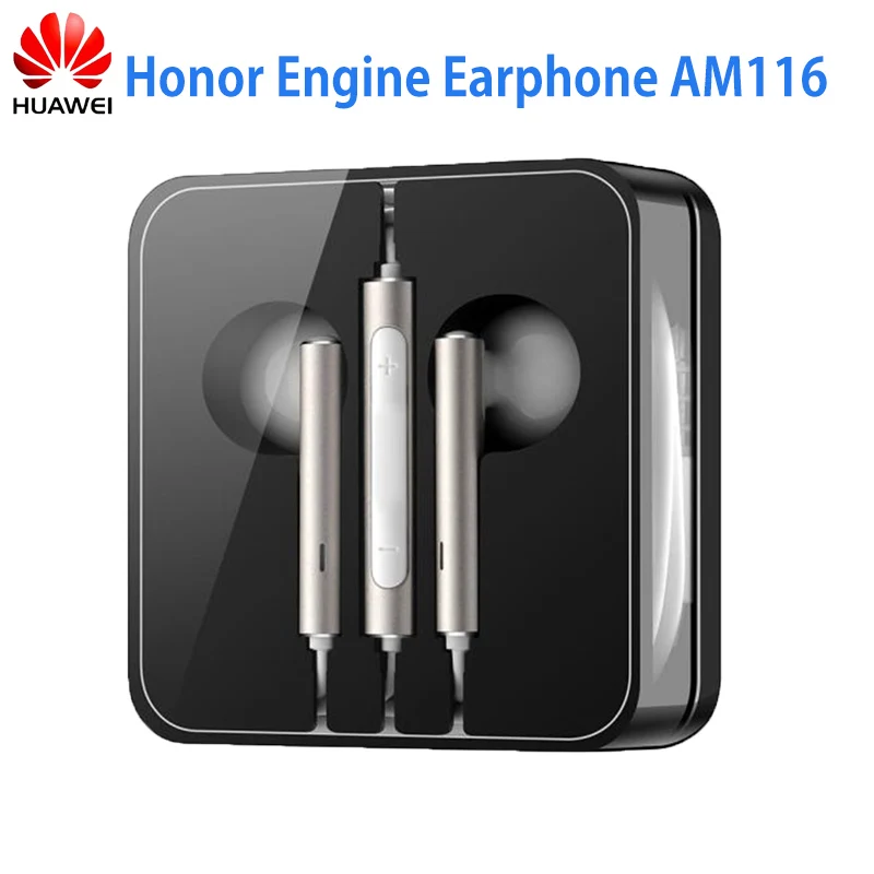 Оригинальные наушники Huawei Honor Engine AM116 вкладыши с микрофоном 3 5 мм для ПК Xiaomi|headset with