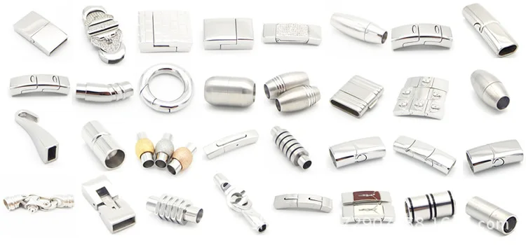 Универсальные DIYJewelry Accessoroes Нержавеющая сталь магнитная оснастка с пряжкой