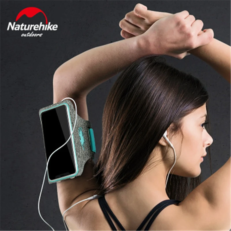 Спортивная сумка Naturehike для бега чехол телефона дышащая Ультралегкая уличная