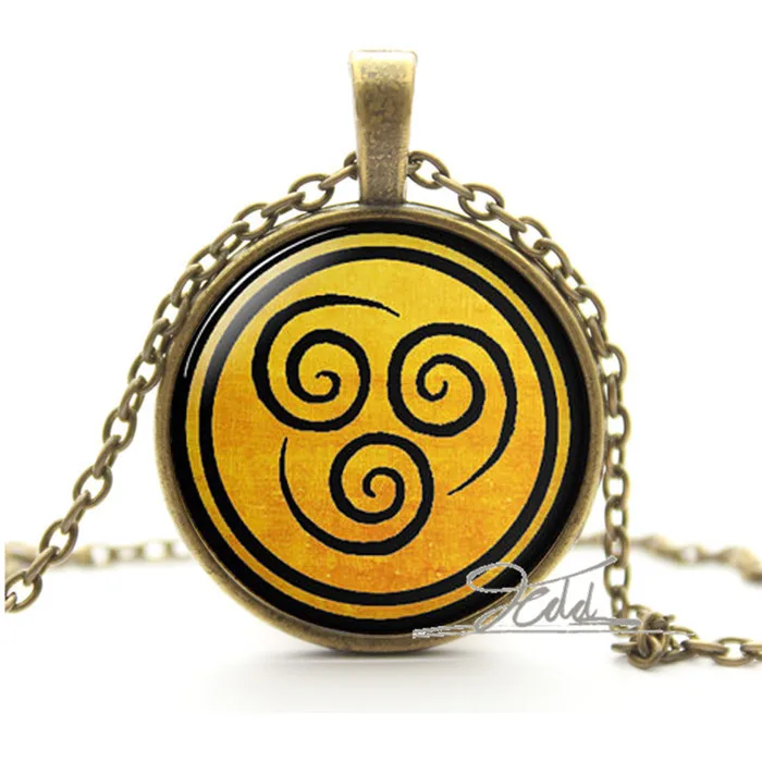 Fire Last Airbender Nation Earth Kingdom воздушный Кочевник Water Tribe элементы морской волны подвески