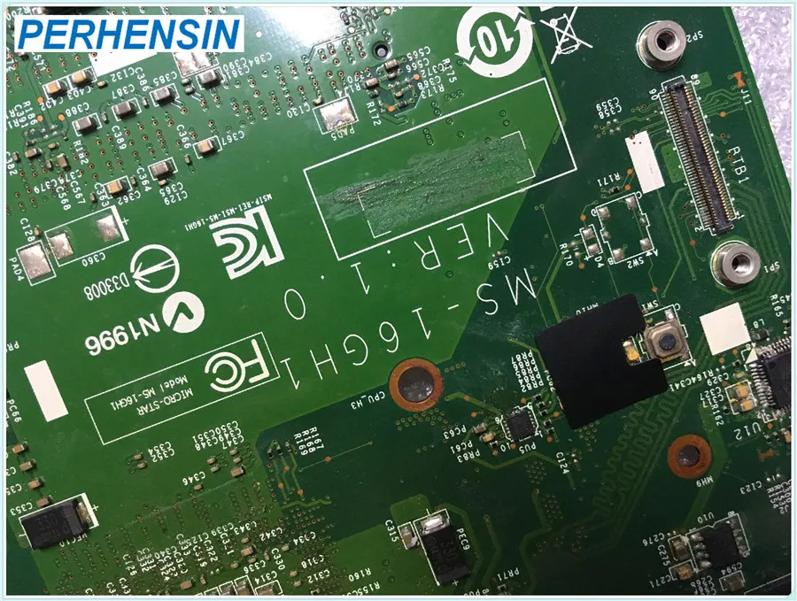 MS 16GH1 для MSI GE60 GP60 материнская плата ноутбука i5 4200 SR15G GTX850M N15P GT A2 16GH Ver 1 0 100% работают