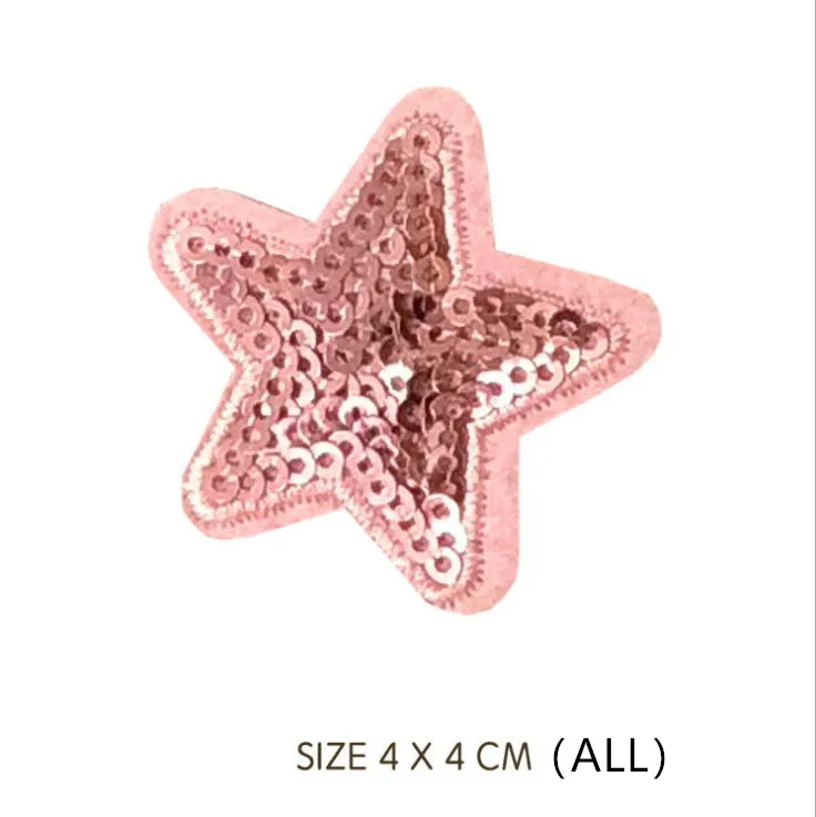 Новое поступление 10 шт. популярные нашивки для одежды украшенные блестками