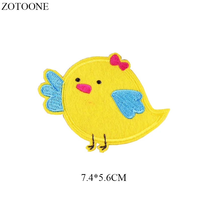 ZOTOONE вышивка хот поп собака патч джинсы Железный На динозавр коала медведь патчи