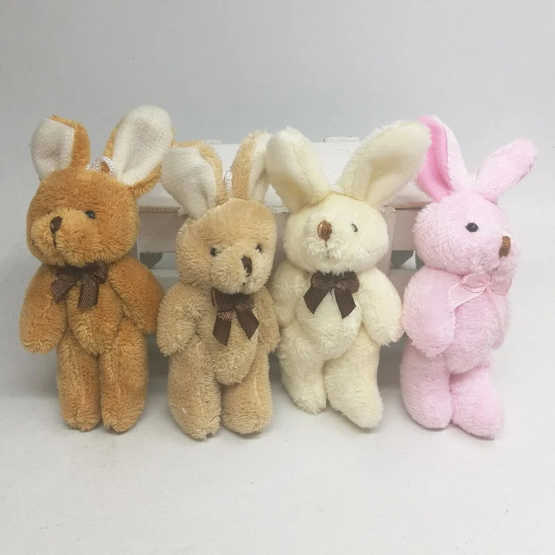 8 см бантик Милый Кролик Плюшевая Кукла чучело Животное плюшевая игрушка букет