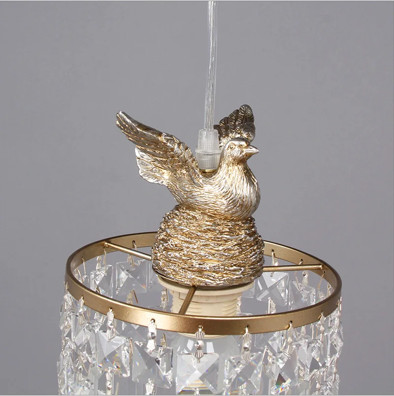 Современная мода Модные хрустальные подвесные светильники современные для