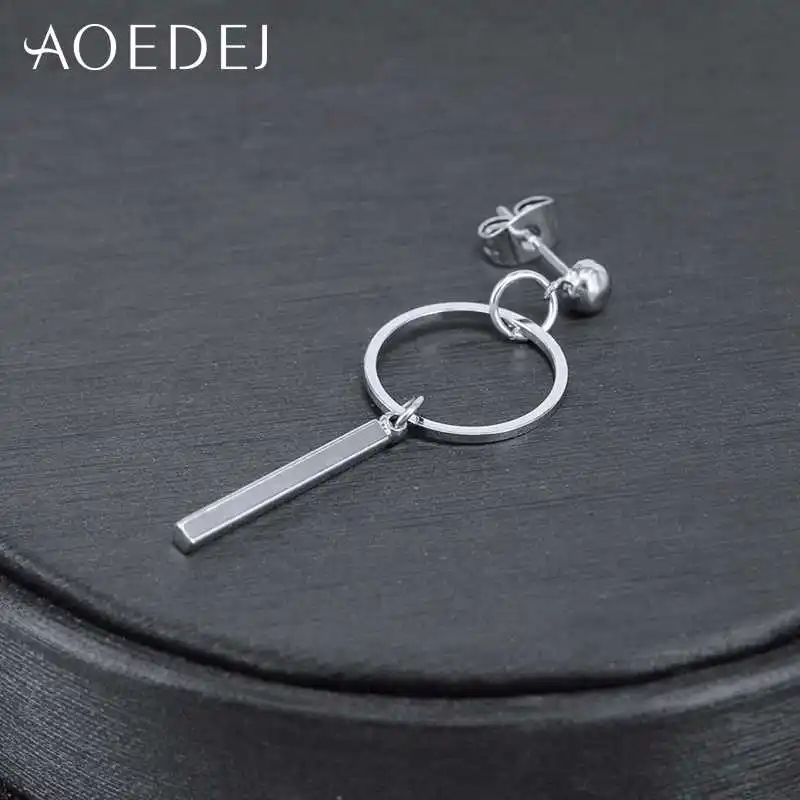 AOEDEJ корейские аксессуары для сережек висячие серьги из нержавеющей стали