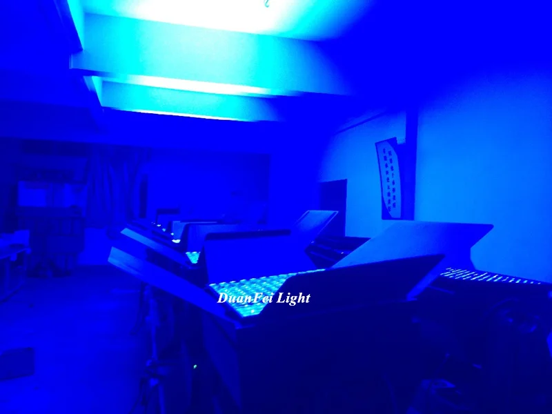 Светодиодный настенный светильник rgb dmx 180x9 Вт водонепроницаемый уличный