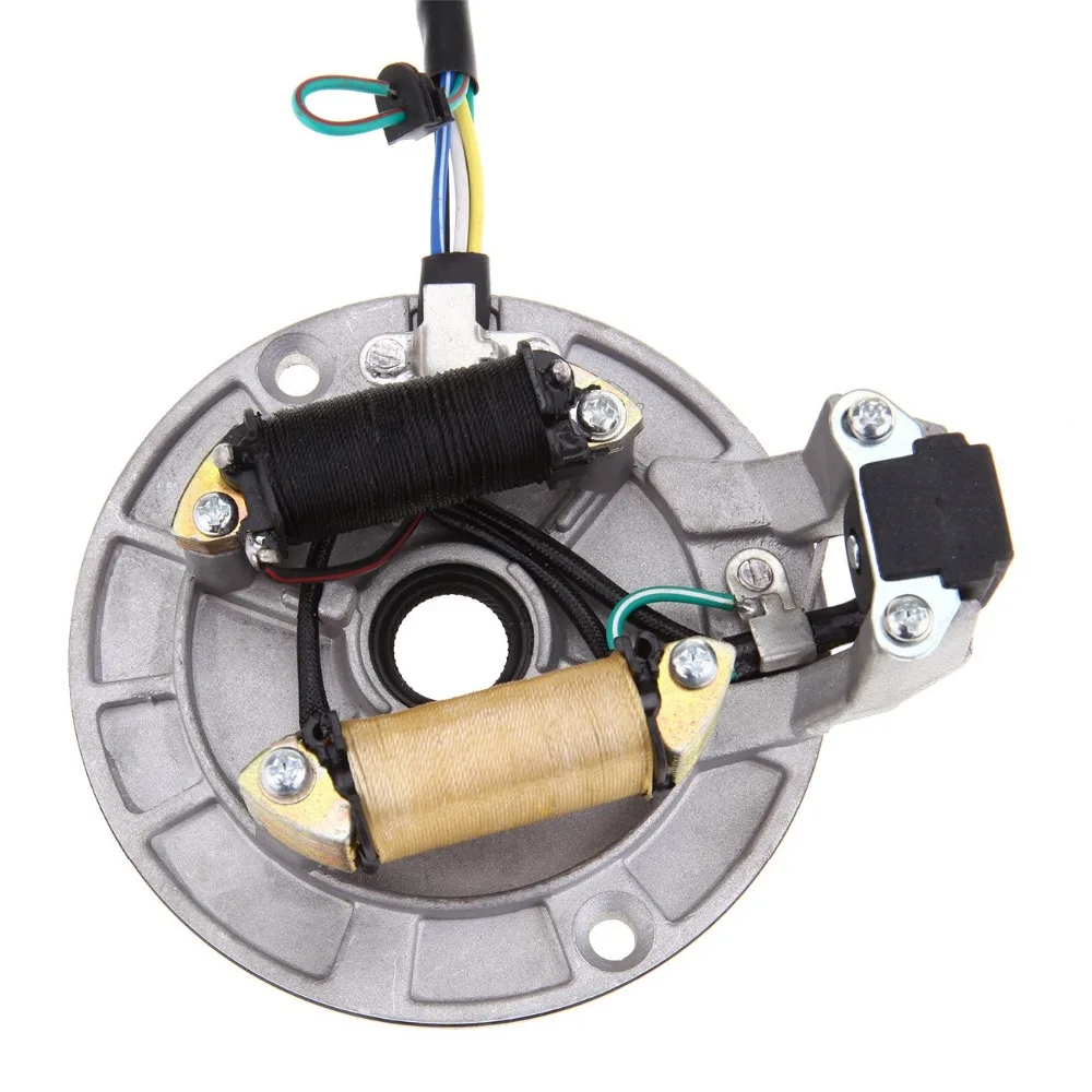Free Shipping Magneto Stator Plate 70cc 90cc 110cc 125cc For Chinese Dirt Bike ATV Go Kart Sunl | Автомобили и мотоциклы