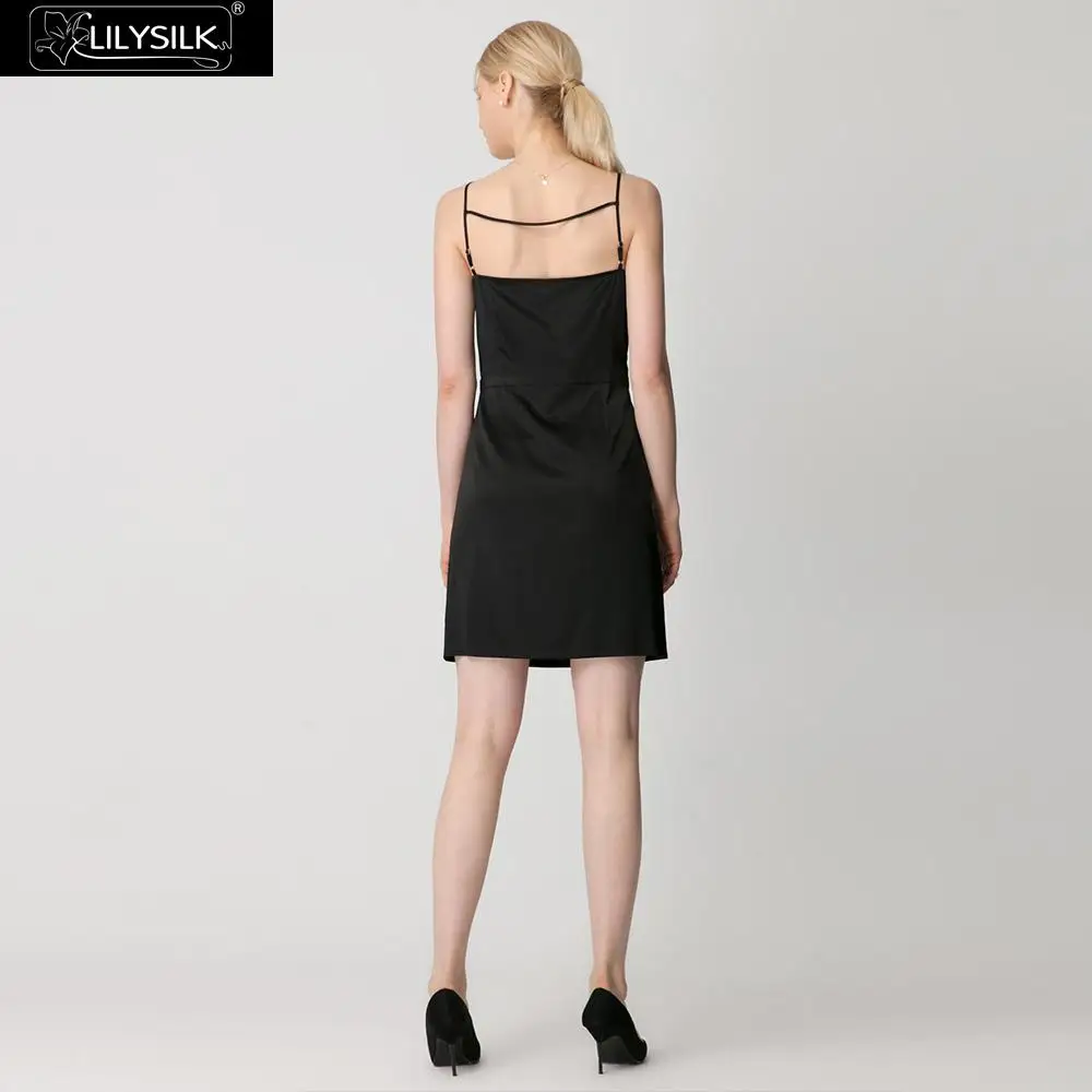 LILYSILK платье для женщин шелк Эластичный 19 мм Cami дамы Бесплатная доставка