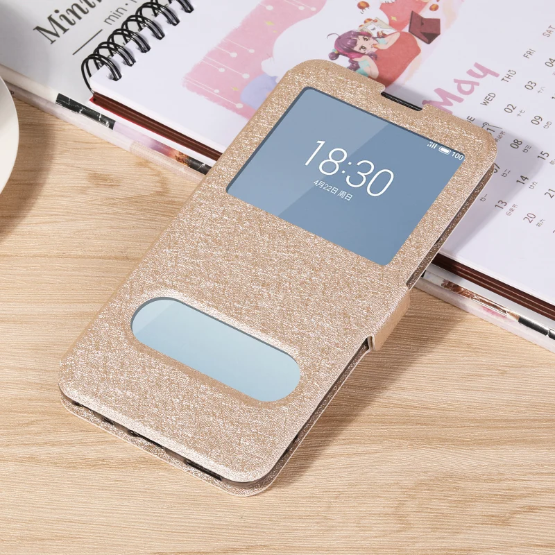 Чехол для Meizu 15 Plus из ТПУ Оригинальный чехол искусственной кожи с защелкой MX
