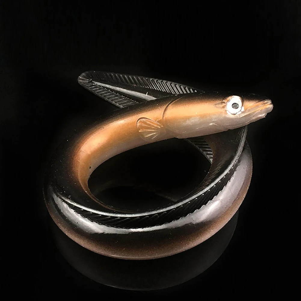 Soft Eel Fishing Lure Baits Reflective Fish Tool Outdoors Life-like Accessory | Спорт и развлечения