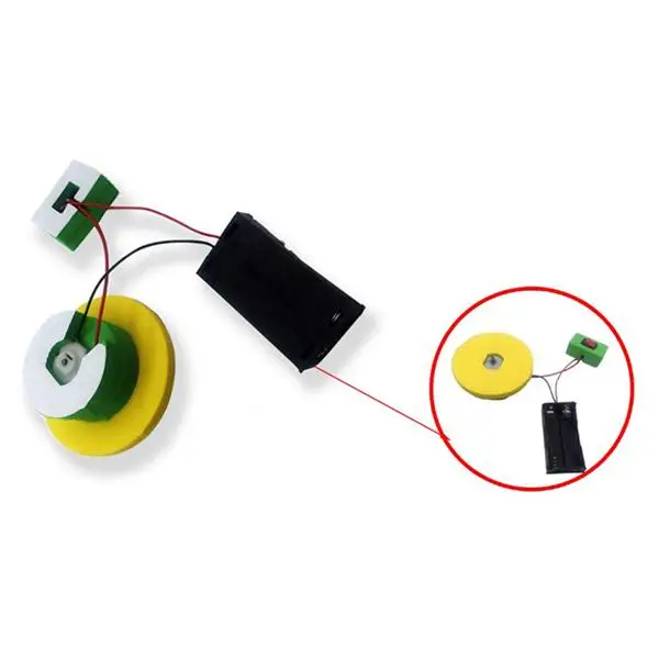 DIY сборная Игрушка Дети Наука Наборы для экспериментов Электрический электростатический снег Развивающие игрушки для обучения физике