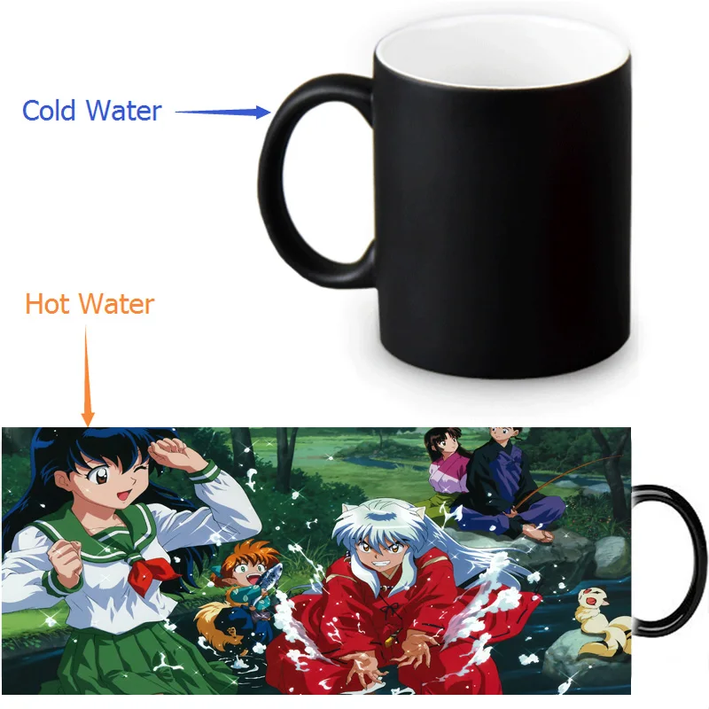 Изготовленная на заказ волшебная кружка Inuyasha персонализированные кружки