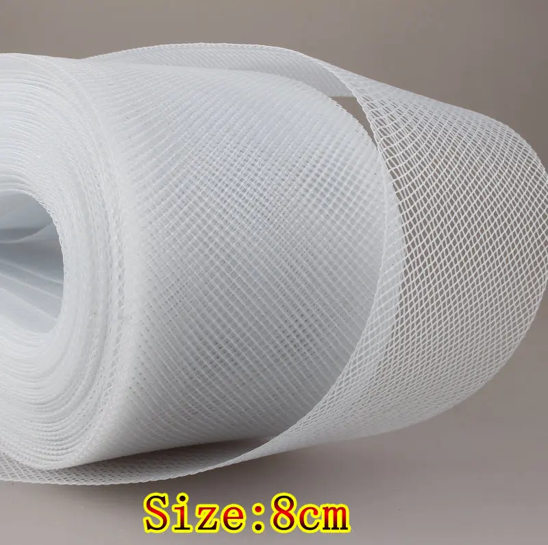 3 2 дюйма (8 0 см) жесткая простая лента из лошадиной сетки женская шляпа 50