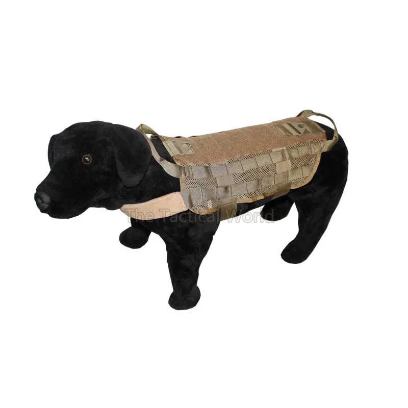 Полицейская K9 тактическая тренировочная собачья жгут Molle жилет пакеты пальто 4 цвета S-XL уличная Военная охотничья одежда для собак несущий подшипник