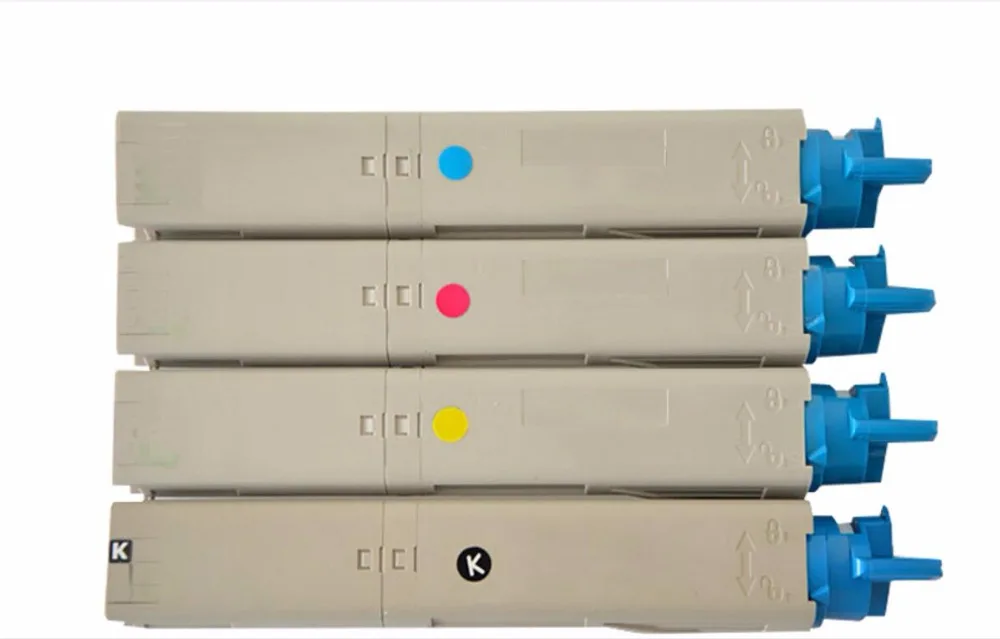 4pc/set new compatile copier toner cartridge color kit for OKI C3300 C3400 C3450 C3530 C3600 laser printer supply | Компьютеры и офис